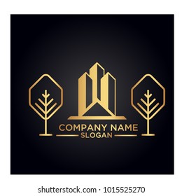 real estate logo graphic vector
