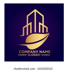 real estate logo graphic vector
