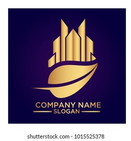real estate logo graphic vector
