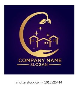 real estate logo graphic vector
