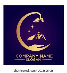 real estate logo graphic vector
