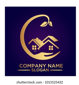 real estate logo graphic vector
