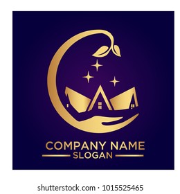 real estate logo graphic vector
