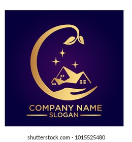 real estate logo graphic vector
