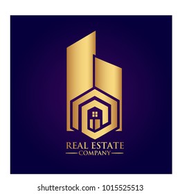 real estate logo graphic vector
