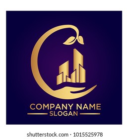 real estate logo graphic vector