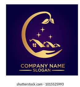 real estate logo graphic vector