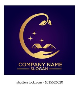 real estate logo graphic vector