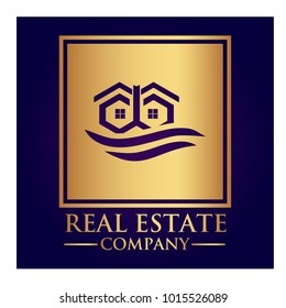 real estate logo graphic vector