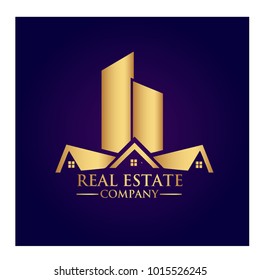 real estate logo graphic vector