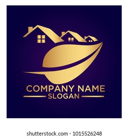 real estate logo graphic vector