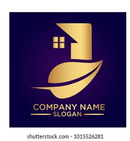 real estate logo graphic vector