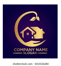 real estate logo graphic vector