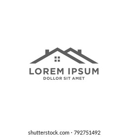 real estate logo graphic vector 