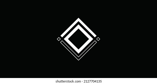 Real Estate Logo. Hexagon shape Luxury design