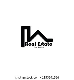 real estate logo. home vector logo. house abstract real estate