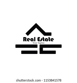 real estate logo. home vector logo. house abstract real estate