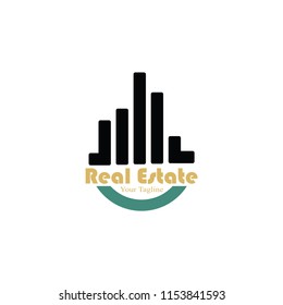 real estate logo. home vector logo. house abstract real estate