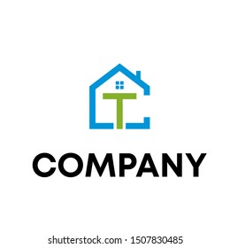 real estate logo . home vector . house icon template . roof design