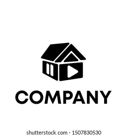 real estate logo . home vector . house icon template . roof design