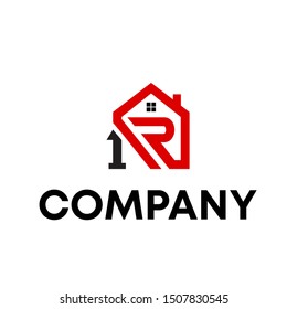 real estate logo . home vector . house icon template . roof design
