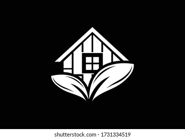 Real estate logo, House logo, Home logo sign symbol