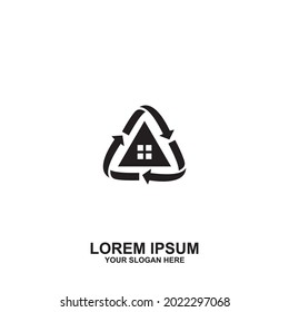 Real Estate Logo, House Logo, Simple Design, Cliparts, Vectors, And  Illustration.