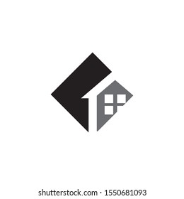 Real estate logo icon design