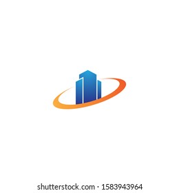 Real estate logo icon design