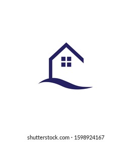 Real estate logo icon design
