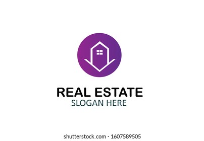 Real Estate Logo Icon Design