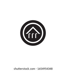 Real estate logo icon design