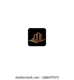 Real estate logo icon design