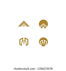 Real estate logo icon design