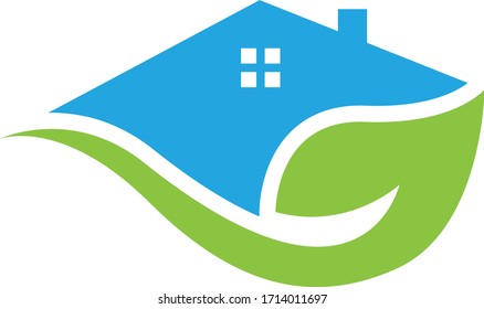 Real estate logo icon design