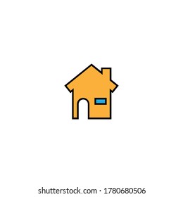 Real estate logo icon design