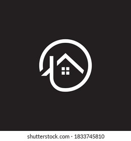 Real estate logo icon design