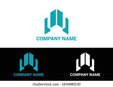 Real Estate Logo or Icon Design Vector image Template