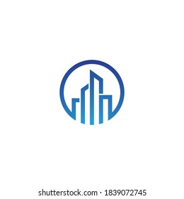 Real estate logo icon design