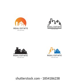 Real estate logo icon design