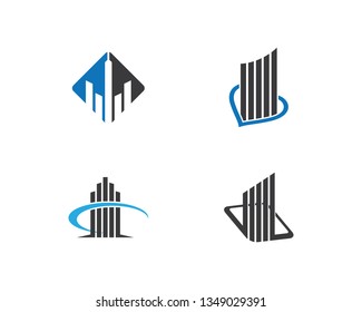 Building Business Construction Logo Symbol Icon Stock Vector (Royalty ...