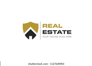 Real estate logo, icon, symbol