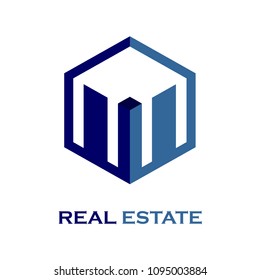 Real Estate Logo Icon Vector Template