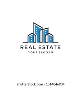 Real Estate Logo Icon Vector Template