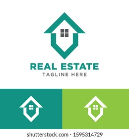 Real Estate Logo and Icon Vector Template