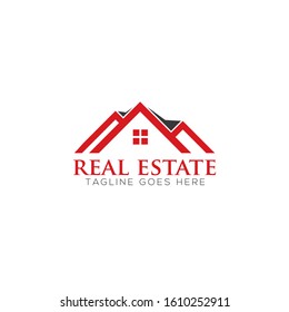 Real Estate Property Construction Logo Design Stock Vector (Royalty ...