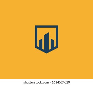 Real estate logo icon vector template design element