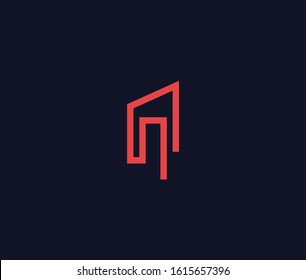 Real estate logo icon vector template design element