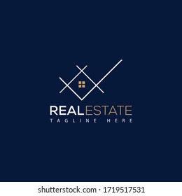 Real Estate Logo and Icon Vector Template