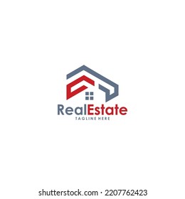 real estate logo icon vector isolated